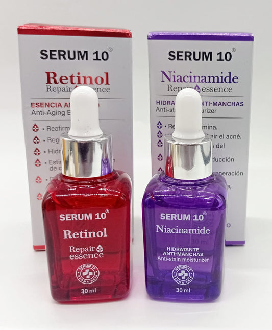 DuoLuxe Aclarado Perfecto: Niacinamida + Retinol✅