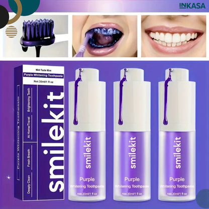 SMILEKIT ESPUMA MORADA BLANQUEADORA  ✅