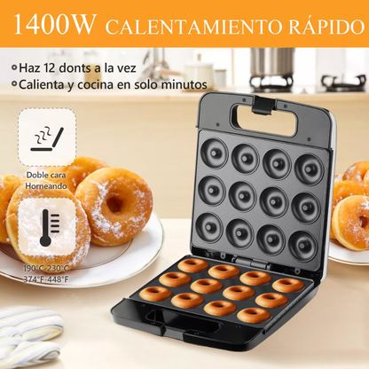 Maquina Para Hacer 12 Mini Donas Rosquil