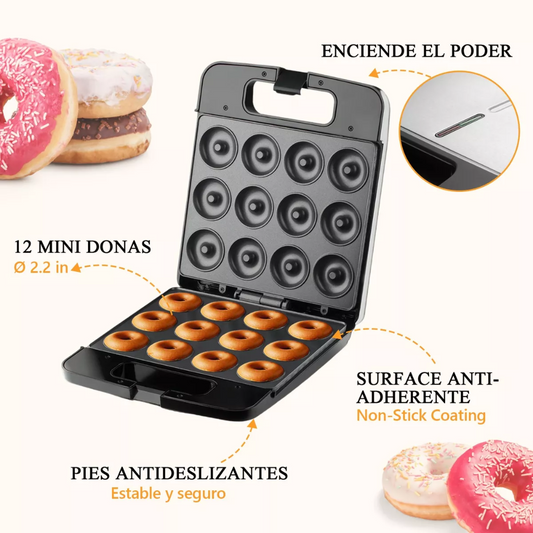 Maquina Para Hacer 12 Mini Donas Rosquil