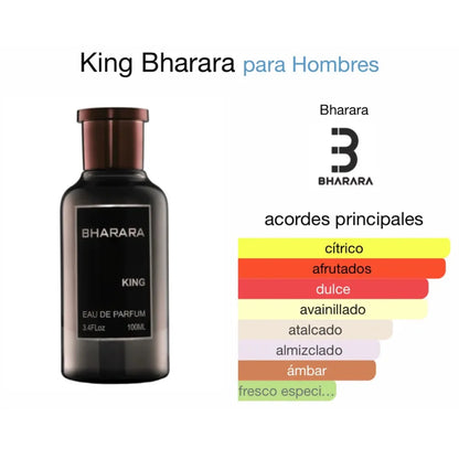 LOCIÓN PARA HOMBRE BHARARA KING ✅