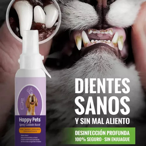 HAPPY PETS ENJUEGUE BUCAL MASCOTAS