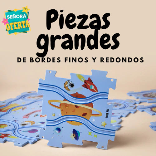 PISTA DE ROMPECABEZAS CARRITO 25 PCS