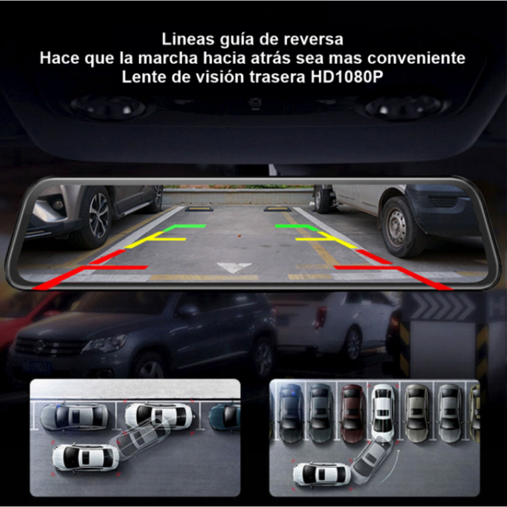 📷 Cámara Espejo Retrovisor Táctil 7": La Última Tecnología en Seguridad Vial 🚗✨