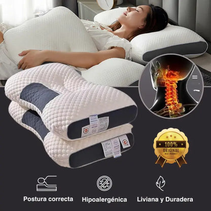 💤Almohada ergonómica para el cuello ErgoSueño  Premium🌙✨