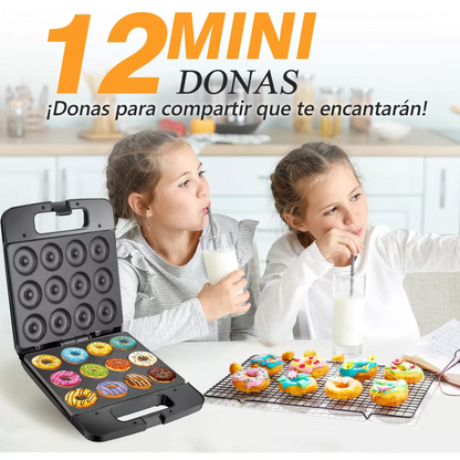 Maquina Para Hacer 12 Mini Donas Rosquil