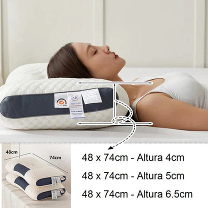 💤Almohada ergonómica para el cuello ErgoSueño  Premium🌙✨